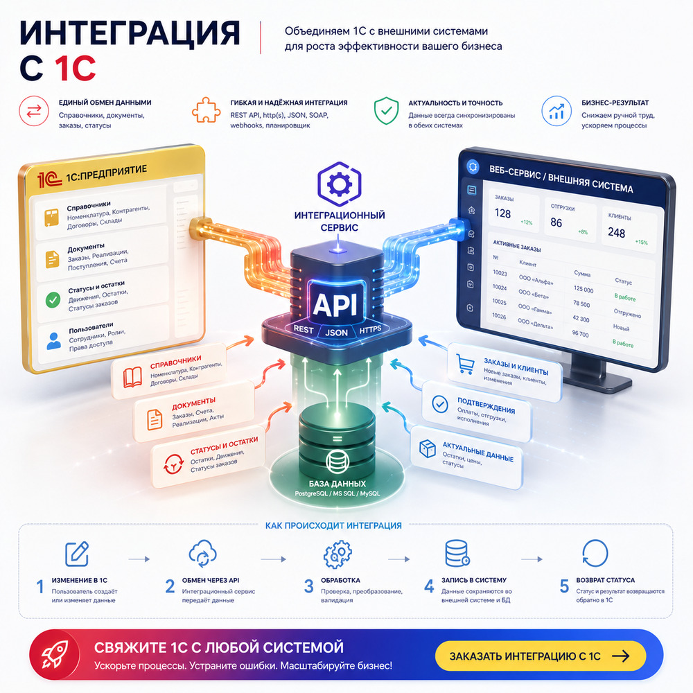 Интеграция с 1С