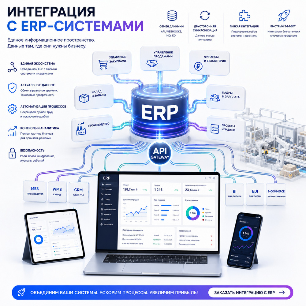 Интеграция с ERP-системами