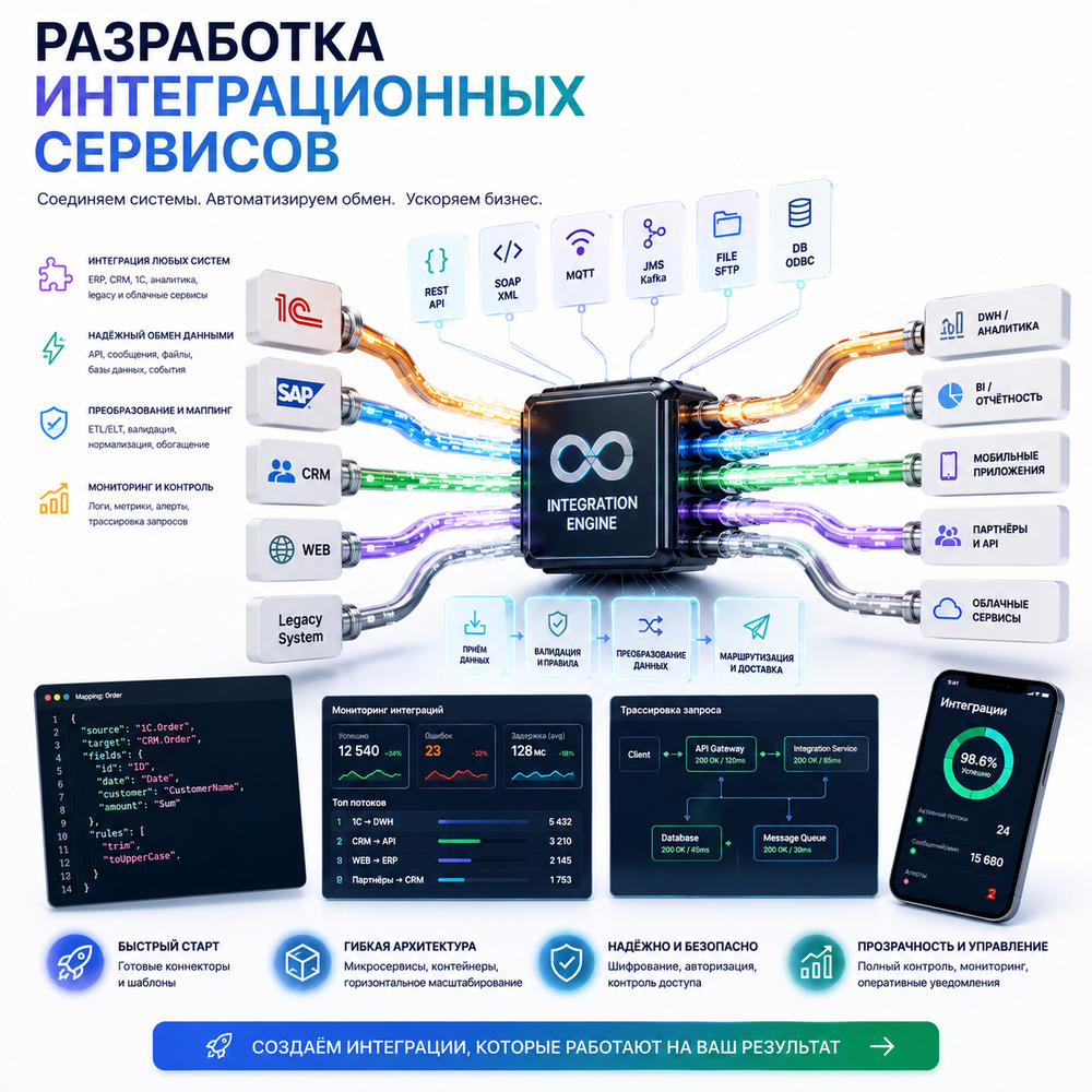 Разработка интеграционных сервисов