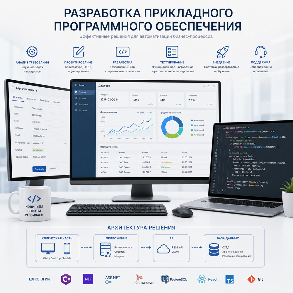 Разработка прикладного программного обеспечения