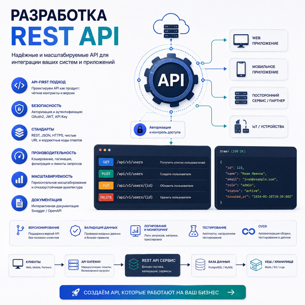 Разработка REST API