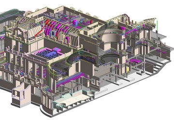 Коммуникации на 3D чертеже